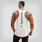 Tank Tops For Him - Gym Building Muscle Tank Top