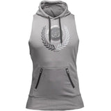 Tank Tops For Him - Hooded Zipper Fitness Sleeveless Top