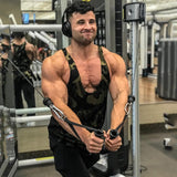 Tank Tops For Him - Quality Bodybuilding Camouflage Tank Top