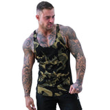 Tank Tops For Him - Quality Bodybuilding Camouflage Tank Top