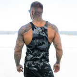 Tank Tops For Him - Quality Bodybuilding Camouflage Tank Top