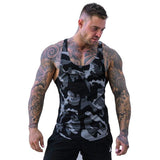 Tank Tops For Him - Quality Bodybuilding Camouflage Tank Top