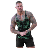 Tank Tops For Him - Quality Bodybuilding Camouflage Tank Top