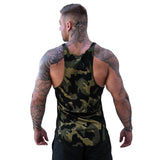 Tank Tops For Him - Quality Bodybuilding Camouflage Tank Top