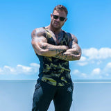 Tank Tops For Him - Quality Bodybuilding Camouflage Tank Top