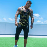Tank Tops For Him - Quality Bodybuilding Camouflage Tank Top