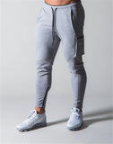 Trousers For Him - Multi-Pocket Running Gym Pants
