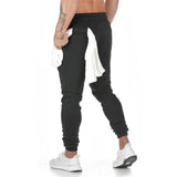 Trousers For Him - Side Zipper Gym Joggers