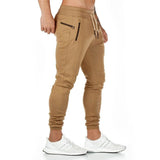 Trousers For Him - Side Zipper Gym Joggers