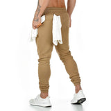 Trousers For Him - Side Zipper Gym Joggers