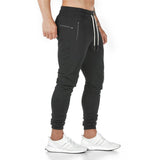 Trousers For Him - Side Zipper Gym Joggers