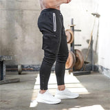 Skinny Track Pants Zipper Design