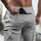 Skinny Track Pants Zipper Design