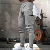 Skinny Track Pants Zipper Design