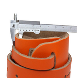 Leather Weightlifting Wristbands (1 Pair) Wrist Size