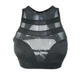 Women's Sport Yoga Bra Pampas Fox Fitness Black