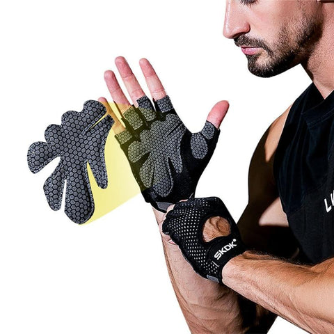 Gym Gloves And Hand Grips