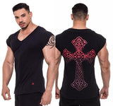 Cotton Casual Gym Muscle Training T-Shirt