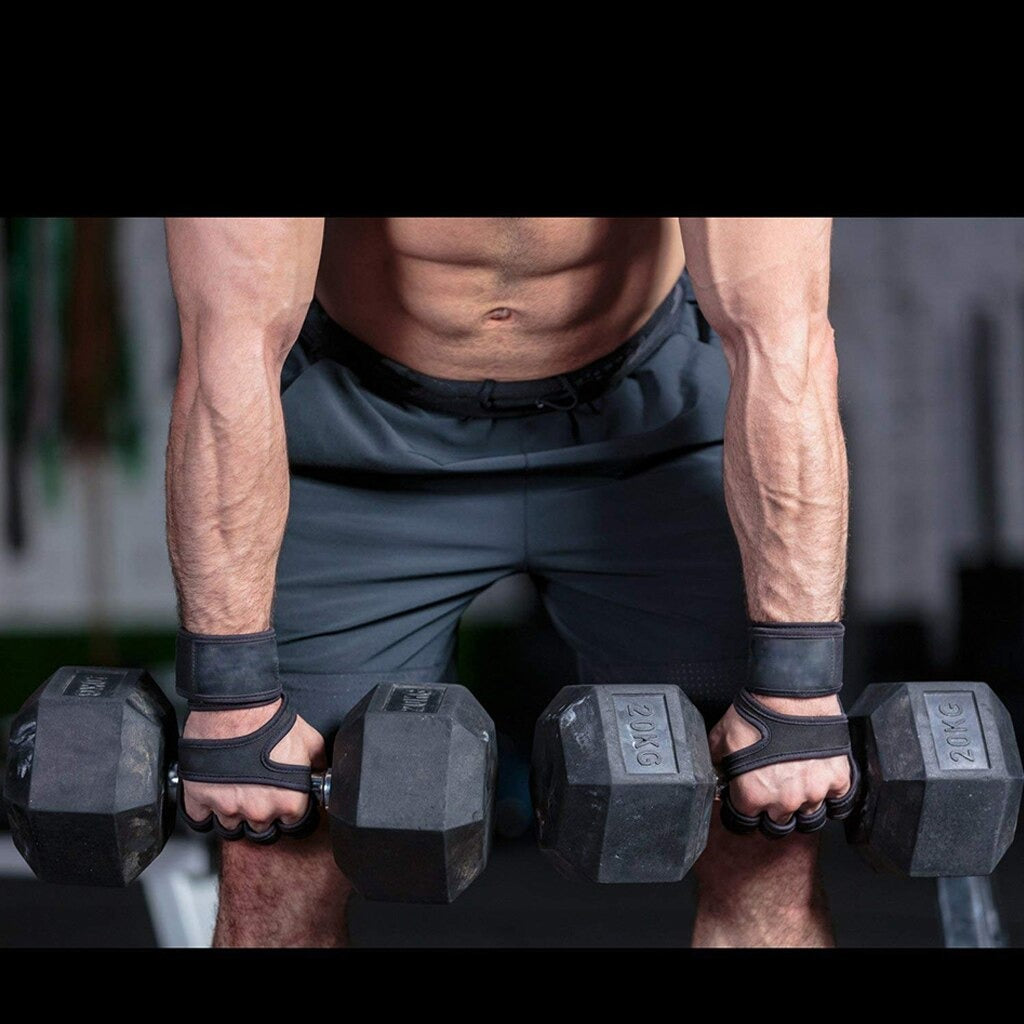 Bodybuilding Palm Protector Wrist Support Gloves | Pampas Fox Fitness