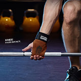 Weightlifting Gymnastics Hand Grips (Fibre | Cowhide)