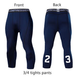 Sports Training Cropped Compression Tights