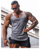 Muscle Strong Training Tank Top Gray