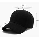 Winter Warm Corduroy Baseball Cap