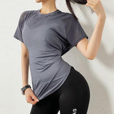 Summer Breathable Quick Dry Yoga T-Shirt