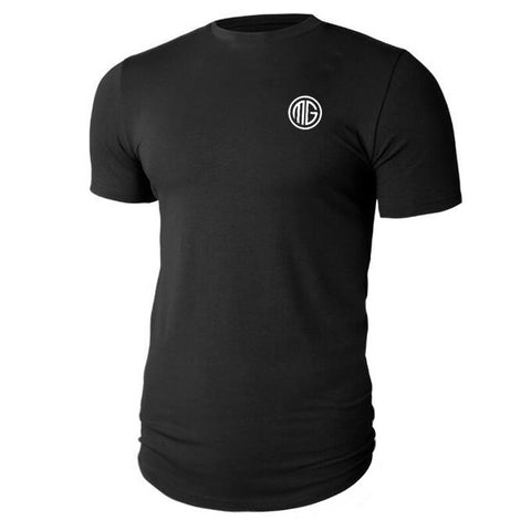 Slim Fit MG Bodybuilding T-Shirt Black