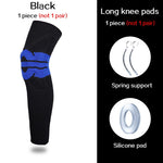 Elastic Silicon Padded Basketball Knee Support