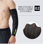 Ice Fabric Sports UV Reflective Arm Sleeves