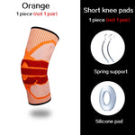 Elastic Silicon Padded Basketball Knee Support