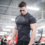 Compression Quick Dry Bodybuilding T-shirt