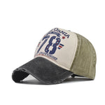 Vintage Distressed San Francisco 78 Baseball Gym Cap Gray visor