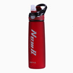 750ml Tritan Material Straw Gym Water Bottle Red