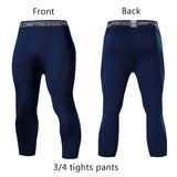 Sports Training Cropped Compression Tights