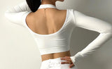 Fake Two Layer Sports Top