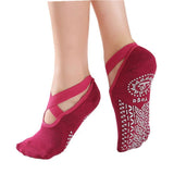Anti Slip Cotton Yoga Dance Socks (1 Pair)