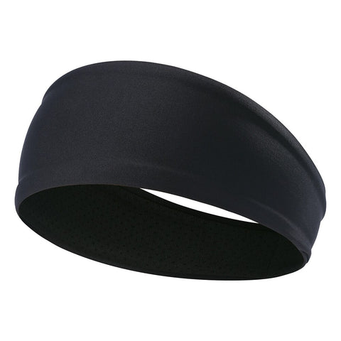 Lightweight Sports Anti-Slip Fitness Headband Black