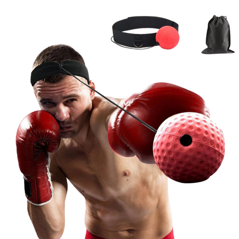 Boxing Speed Training Reflex Punch Ball + Head Band