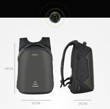 Backpack - 15.6 Anti Theft Laptop USB Backpack