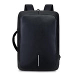 Backpack - Business Backpack USB Port 17 Inch Laptop Anti-theft Bag
