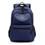 Backpack - Classic Style USB Charging Laptop Backpack