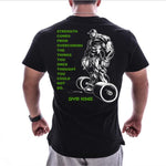 Gym Stronger Black Tee (Several Designs)