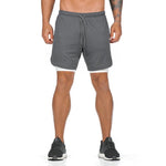 Shorts For Him - 2 In 1 Security Pocket Jogger Shorts ( T-Shirt Back Hook)