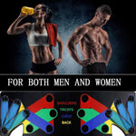 Sport Accessories - 9 In 1 Push Up Rack Board Men Women