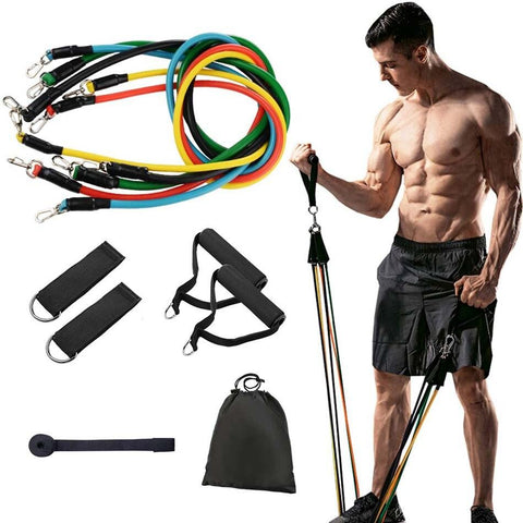 Sport Accessories - Gym Fitness Resistance Set (11 Pieces)