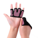 Sport Accessories - Men Women Weightlifting Anti-slip Half Gloves