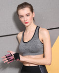 Sport Accessories - Men Women Weightlifting Anti-slip Half Gloves