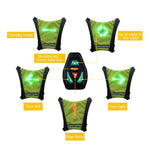Sport Bags - Cycling Night Vest LED Wireless Safety Signals